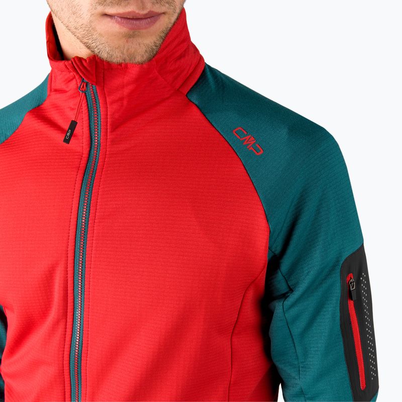 Felpa CMP uomo rosso 32G6617/C812 4