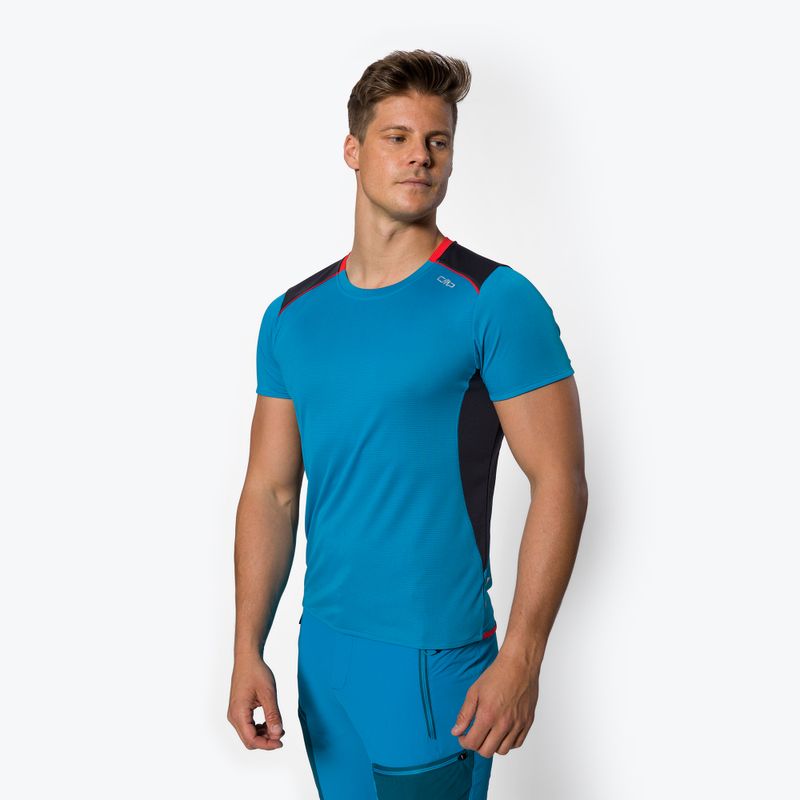 Camicia da trekking CMP uomo blu 3C89477T/L854