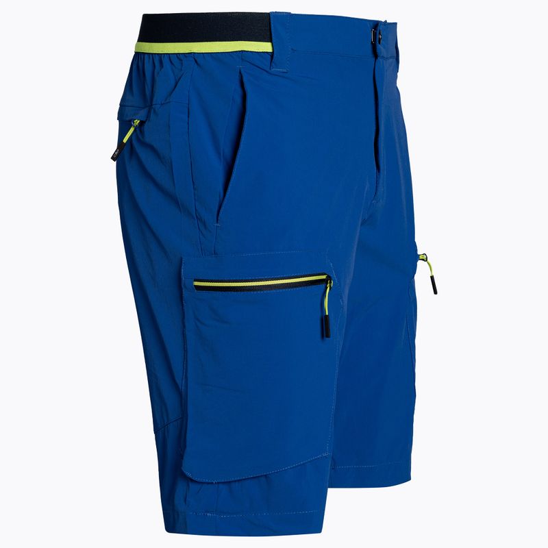 Pantaloncini da trekking CMP da uomo blu-verde 32T6687/M952 3