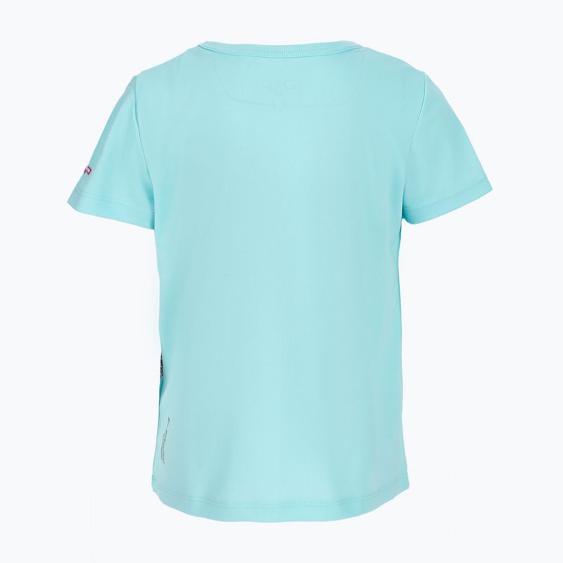 Camicia da trekking da bambino CMP verde 38T6385/L430 2