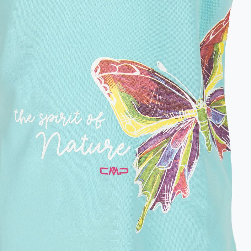 Camicia da trekking da bambino CMP verde 38T6385/L430 3