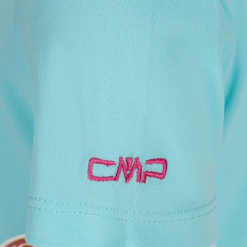 Camicia da trekking da bambino CMP verde 38T6385/L430 4