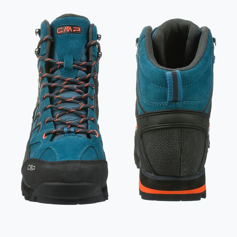 Stivali da trekking da uomo CMP Moon Mid blu 31Q4797 15