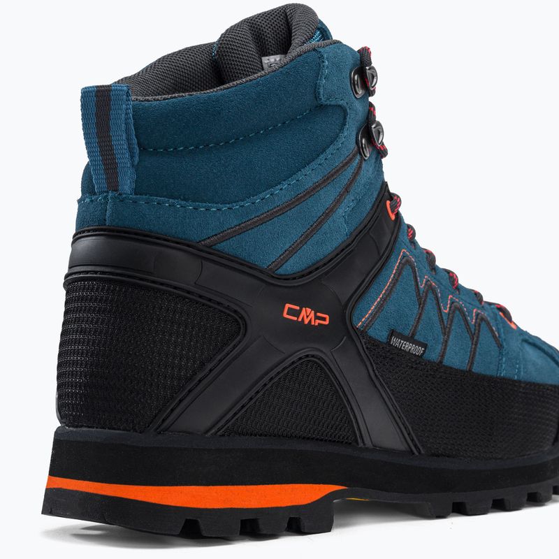 Stivali da trekking da uomo CMP Moon Mid blu 31Q4797 8