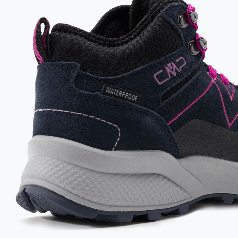 Scarpe da trekking da donna CMP Kaleepso Mid WP blu navy 31Q4916/M926 8
