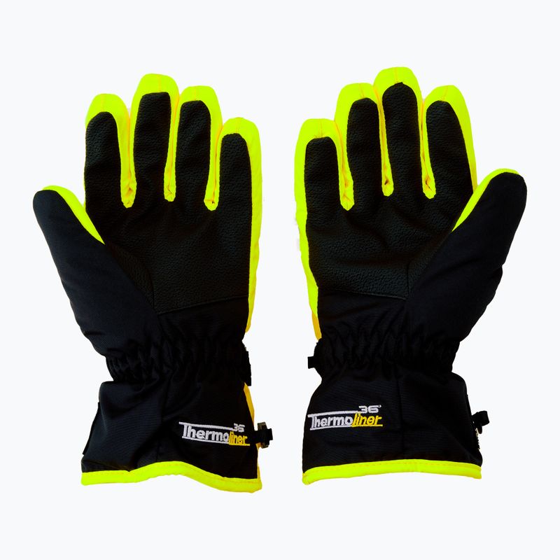 Guanti da sci per bambini Level Junior goldenrod 2