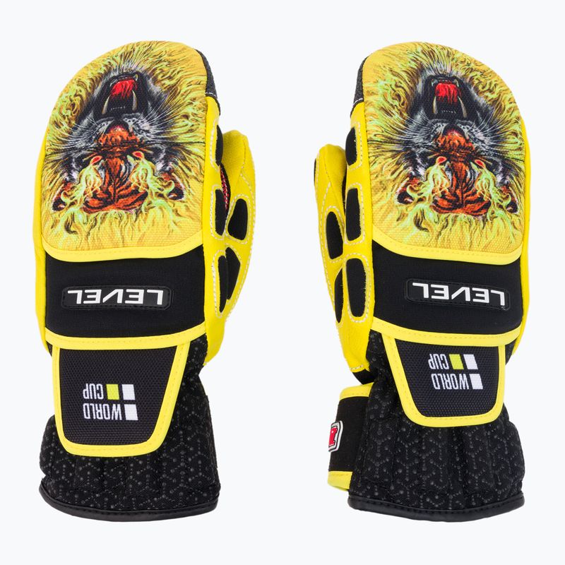 Guanto da sci per bambini Level Worldcup CF Mitt goldenrod 3