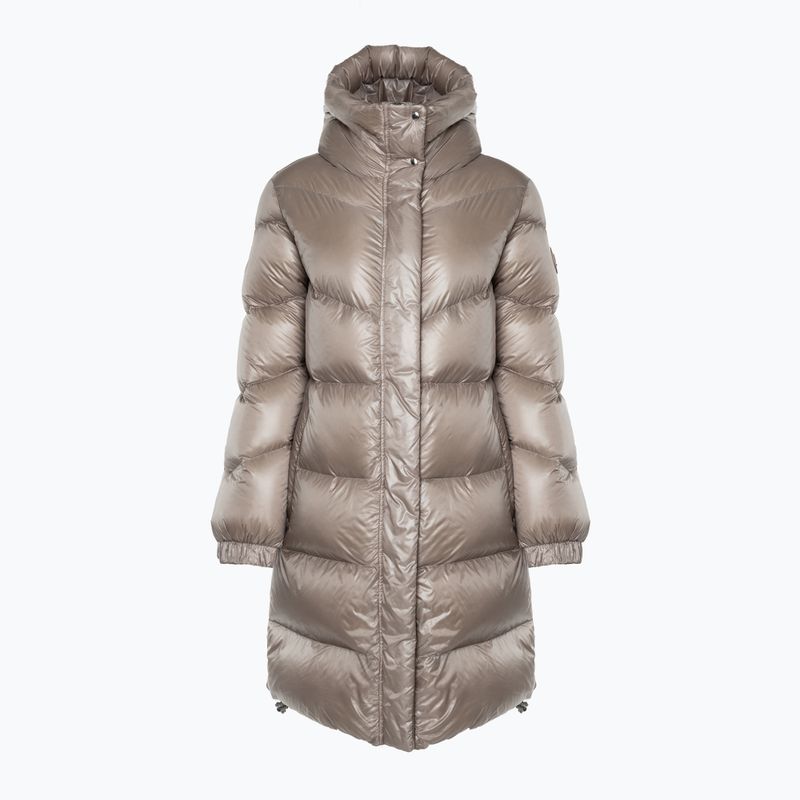 Woolrich giacca donna Aliquippa Long Puffer light taupe