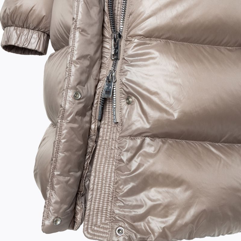 Woolrich giacca donna Aliquippa Long Puffer light taupe 6