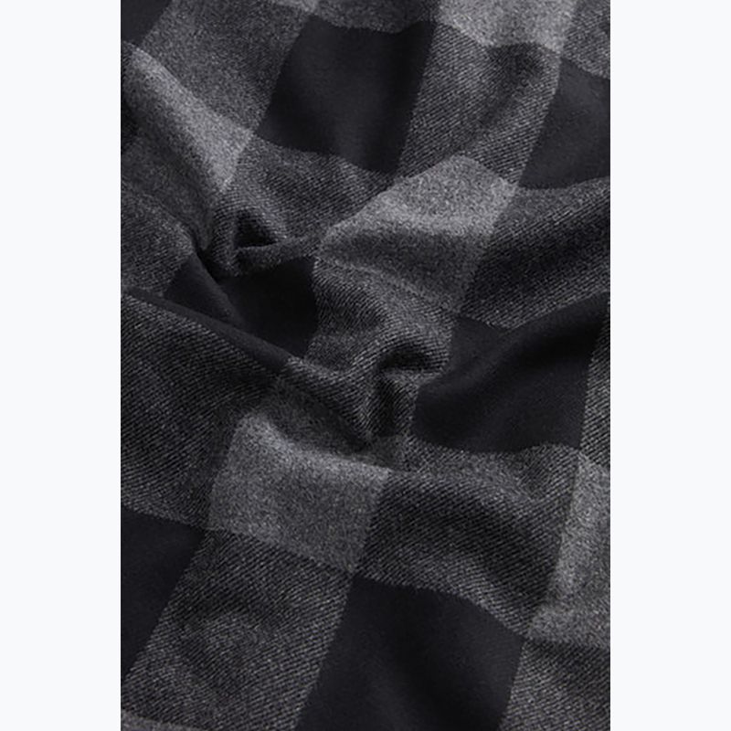 Uomo Woolrich Alaskan Wool Check Overshirt giacca di bufalo carbone 8