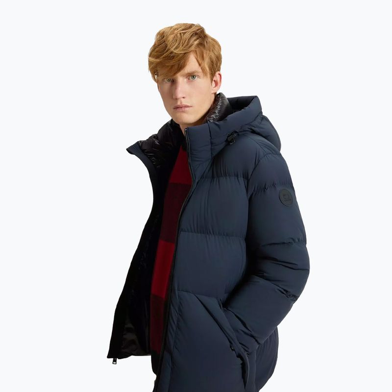 Giacca Woolrich Sierra Supreme Down blu melton da uomo 4