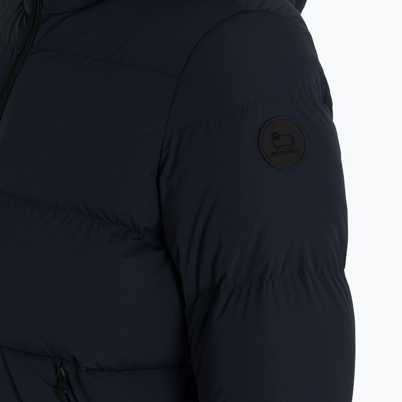 Giacca Woolrich Sierra Supreme Down blu melton da uomo 7