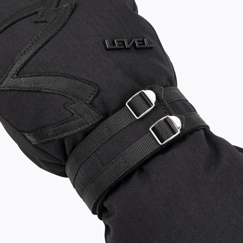 Guanto da sci da donna Level Oasis Plus Mitt nero 4