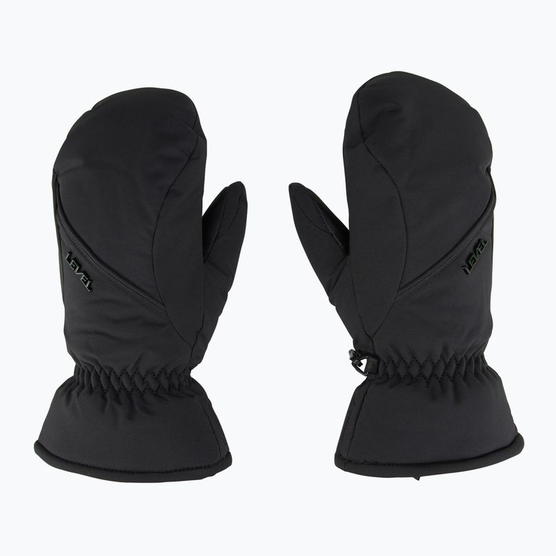 Guanti da sci da donna Level Mummies Mitt nero 2
