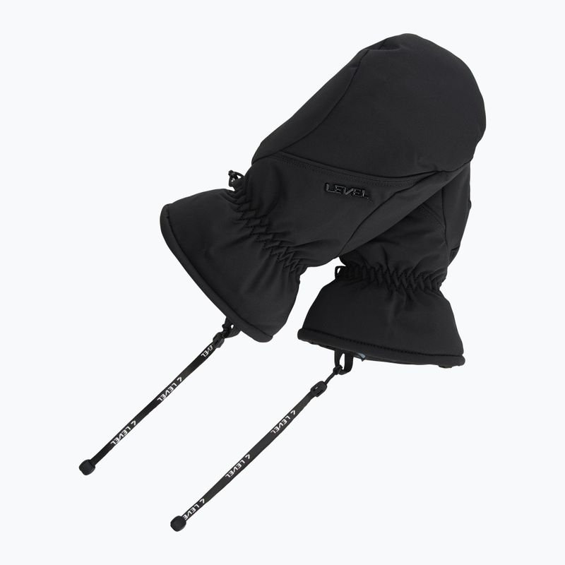 Guanti da sci da donna Level Mummies Mitt nero 6
