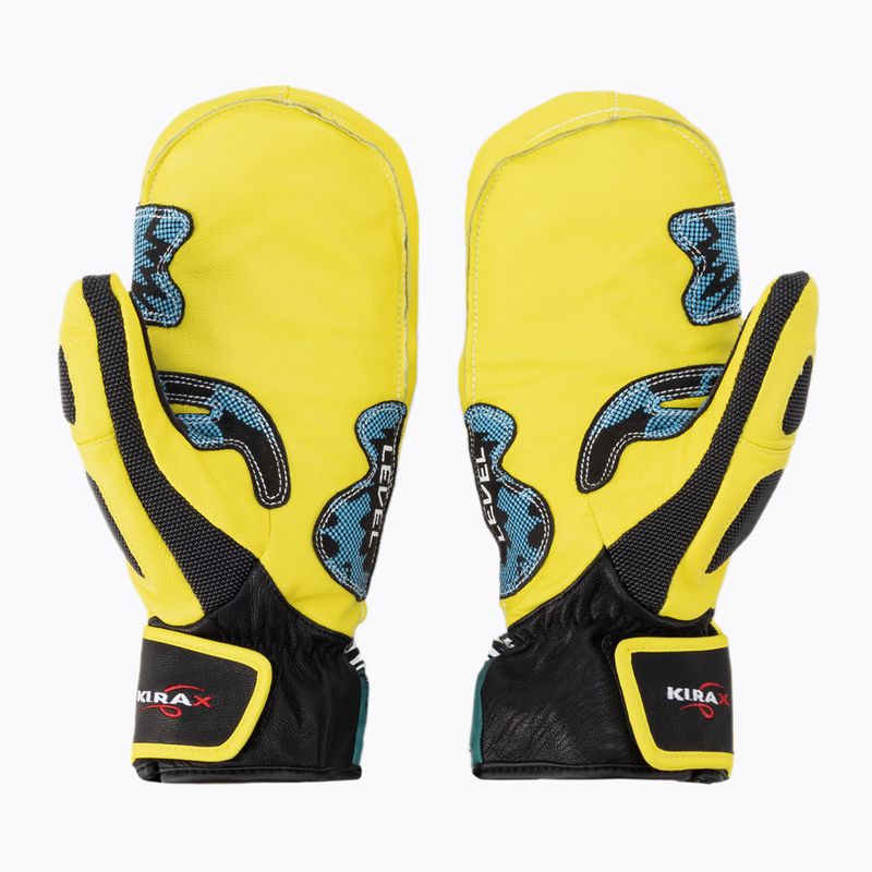 Level SQ CF Mitt 2022 pk guanto da sci arcobaleno 2