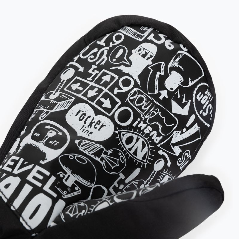 Guanto da sci per bambini Level Junior Mitt 2022 in legno 7