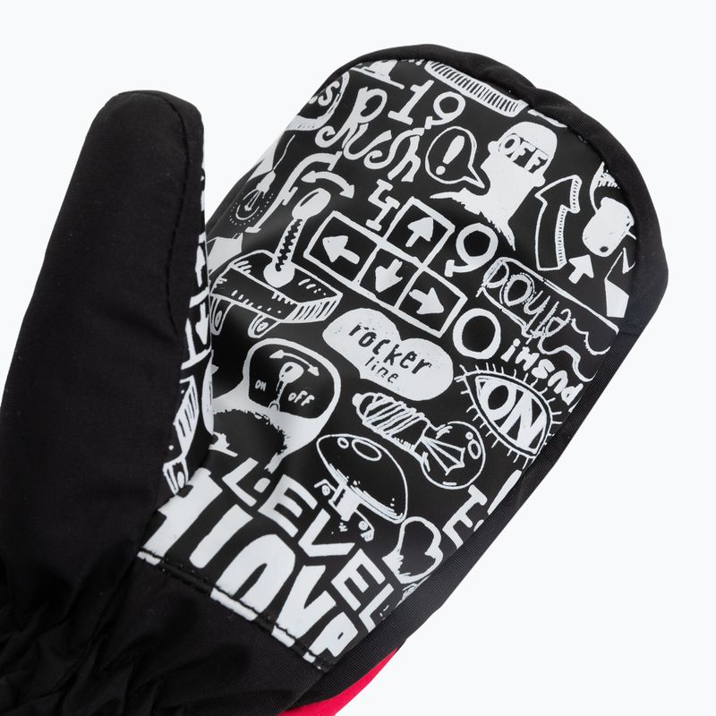 Guanto da sci Level Junior Mitt viola per bambini 6