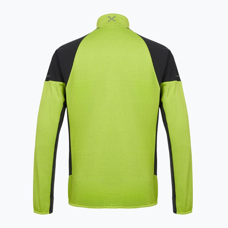 Felpa Montura Thermal Grid 2 Maglia uomo verde lime 2