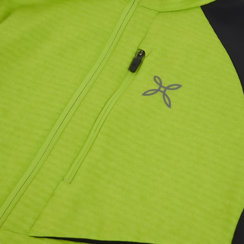 Felpa Montura Thermal Grid 2 Maglia uomo verde lime 3