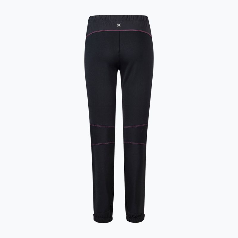 Pantaloni Montura da donna Vertigo 2 nero/viola intenso 2