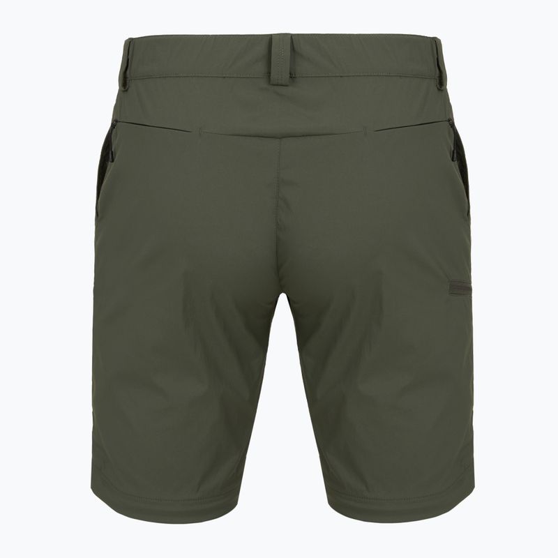 Pantaloni trekking da uomo Montura Valbruna Zip Off verde salvia 6