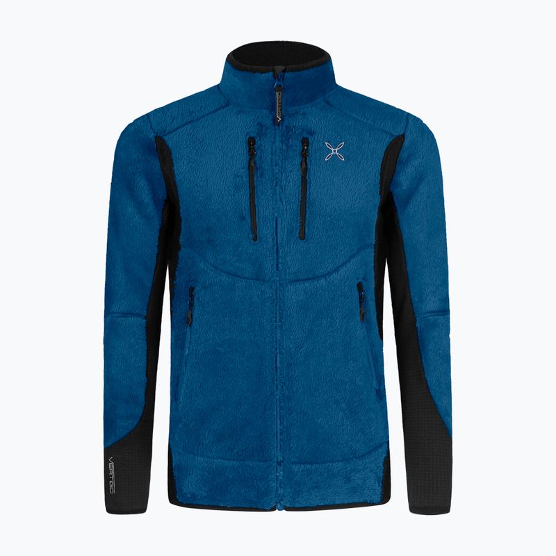 Felpa Montura Nordic Fleece da uomo blu profondo