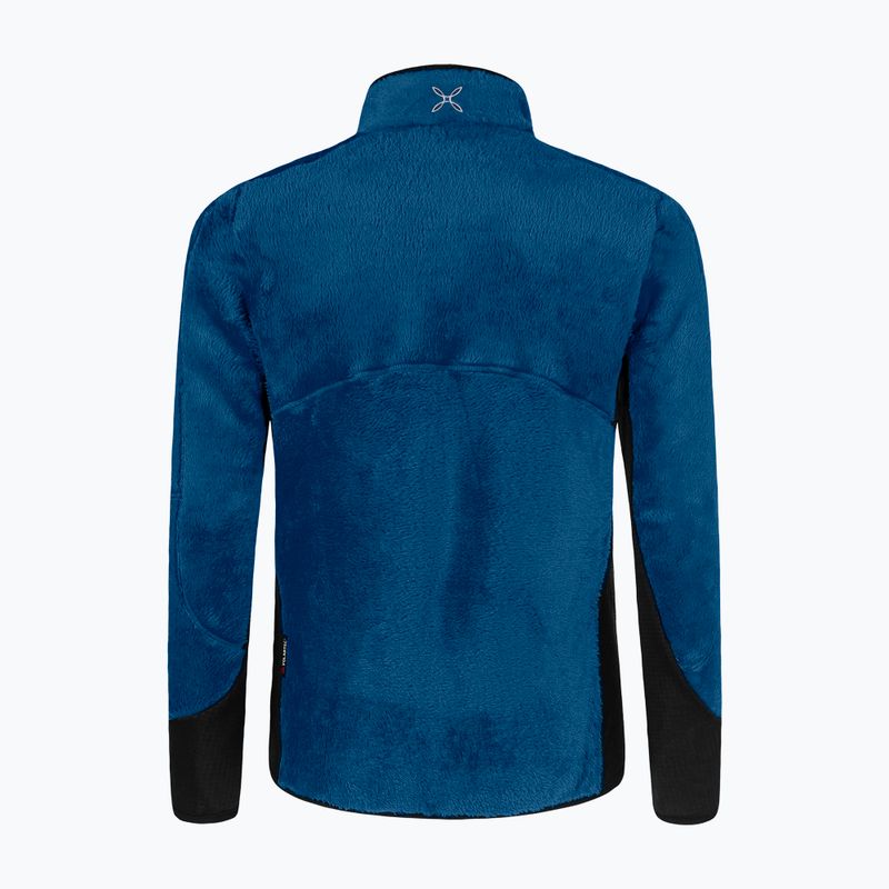 Felpa Montura Nordic Fleece da uomo blu profondo 2