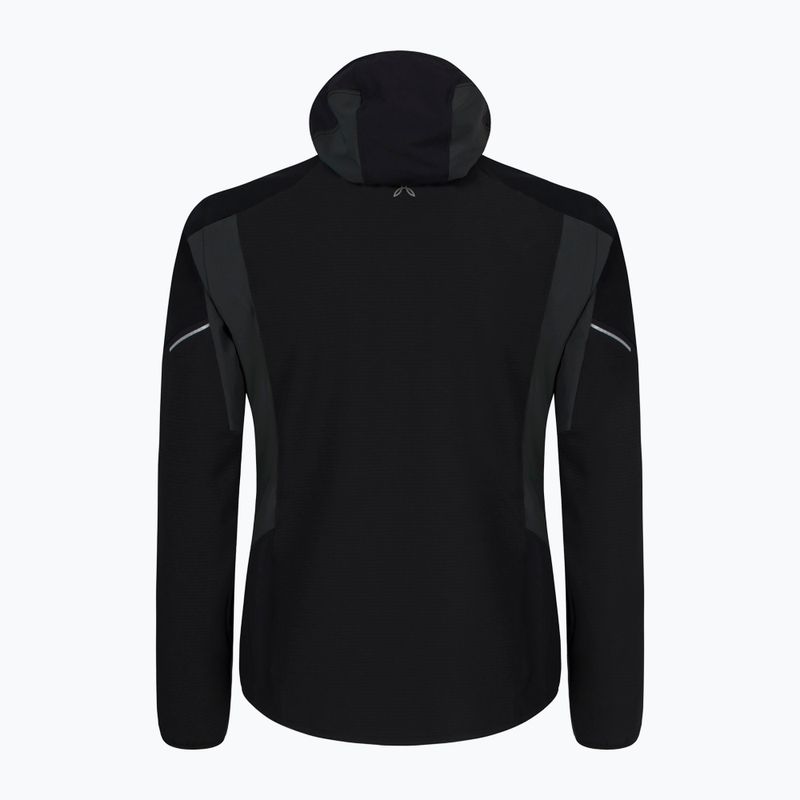 Giacca Montura Premium Wind Hoody da uomo nero/antracite 2