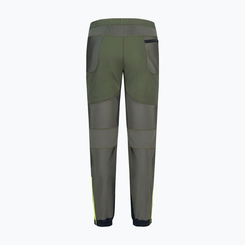 Pantaloni Montura Vertigo 2.0 da uomo verde salvia/verde lime 2