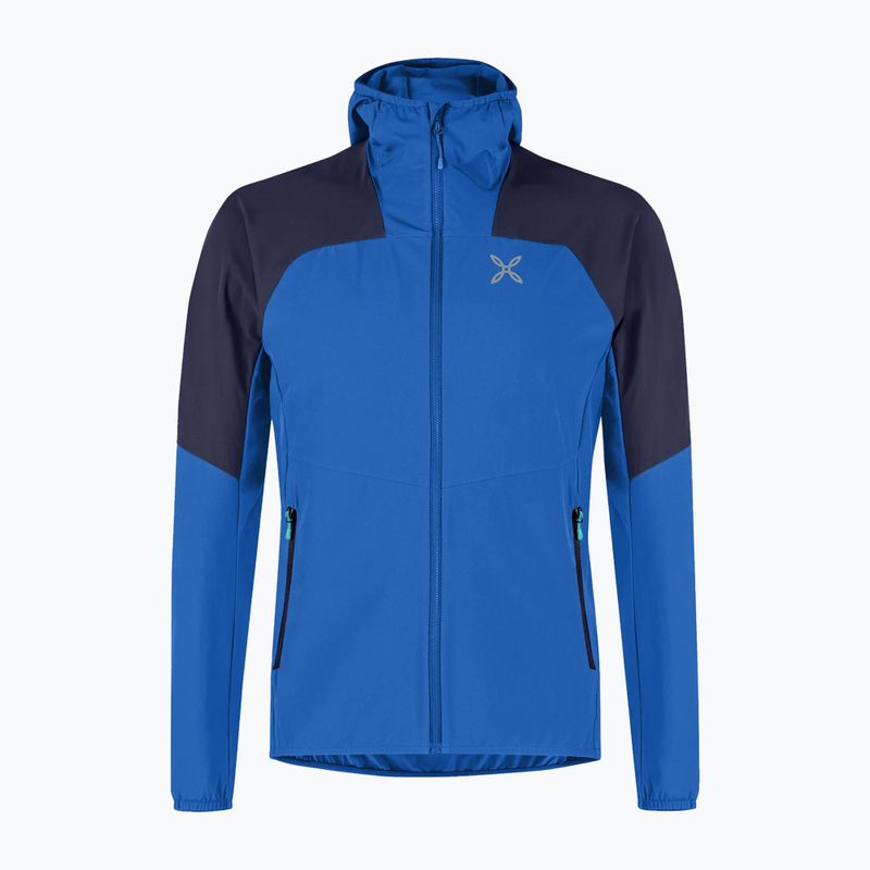 Giacca con cappuccio Montura Rise da uomo b.blue/blu grafite