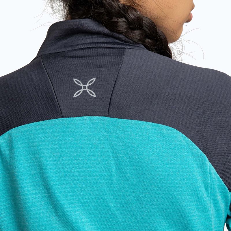 Felpa Montura Rise Maglia donna turchese/blu grafite 5