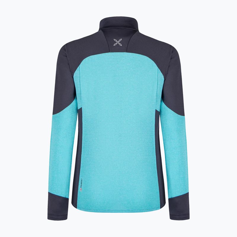 Felpa Montura Rise Maglia donna turchese/blu grafite 8