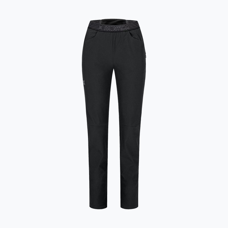 Pantaloni da trekking da donna Montura Rise antracite/turchese
