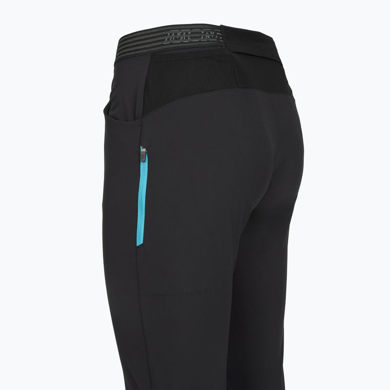 Pantaloni da trekking da donna Montura Rise antracite/turchese 4