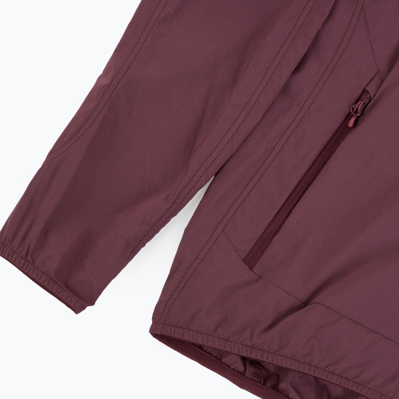 Montura Rise Octa Giacca a vento da donna con cappuccio vinaccia 4
