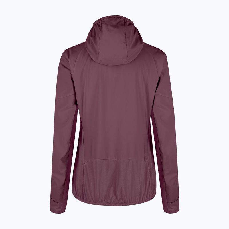 Montura Rise Octa Giacca a vento da donna con cappuccio vinaccia 2