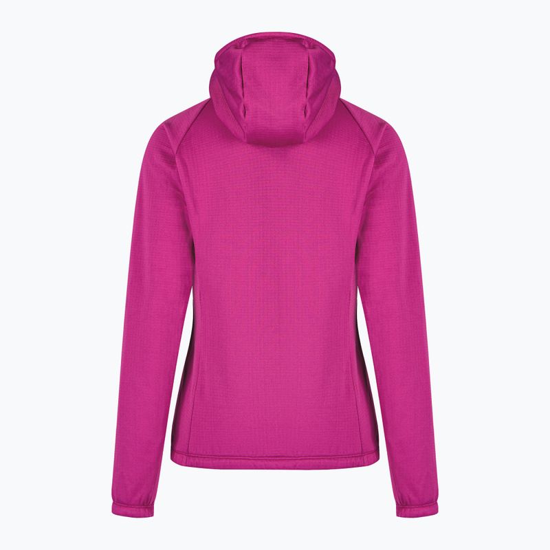 Felpa donna Montura Fadis Grid Hooded Maglia Baton Rouge 8