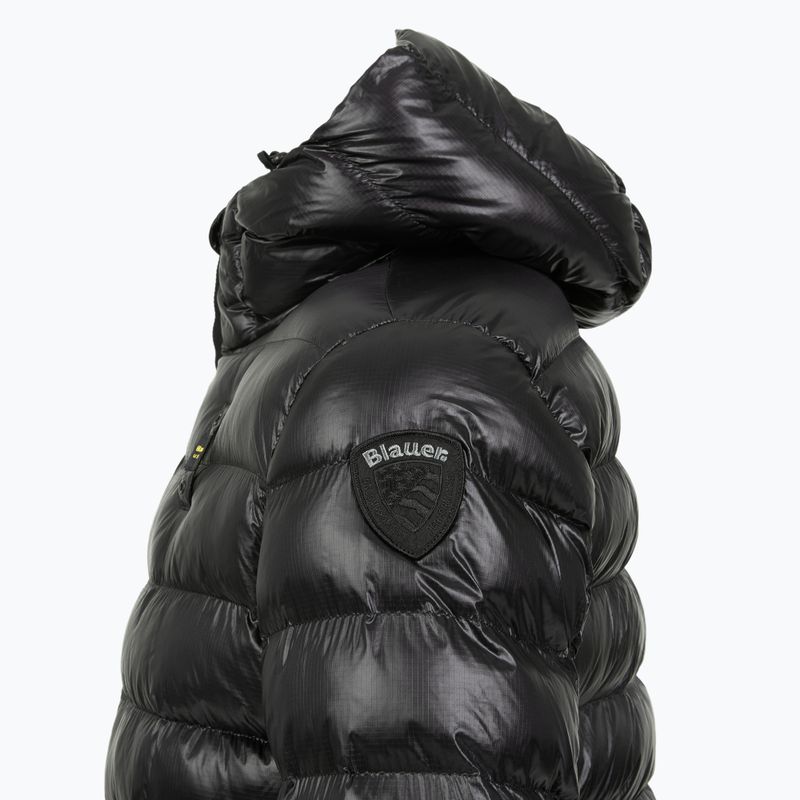 Blauer USA giacca da uomo Adams nero interno beige 4