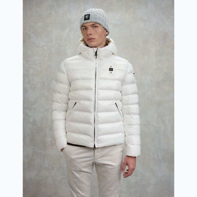 Blauer USA giacca da uomo Adams nero interno beige 8