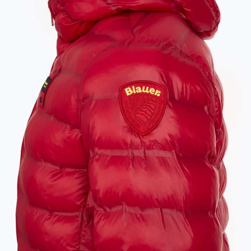 Giacca uomo Blauer USA Charles blood red inside tobacco 4