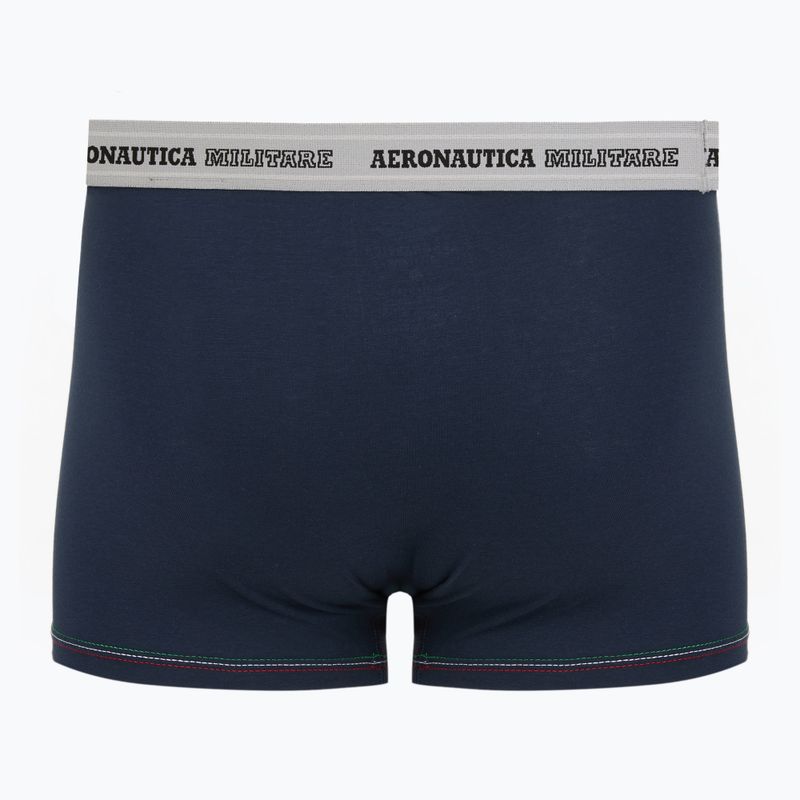 Boxer da uomo Aeronautica Militare AM1UBX004 2 pack navy 3