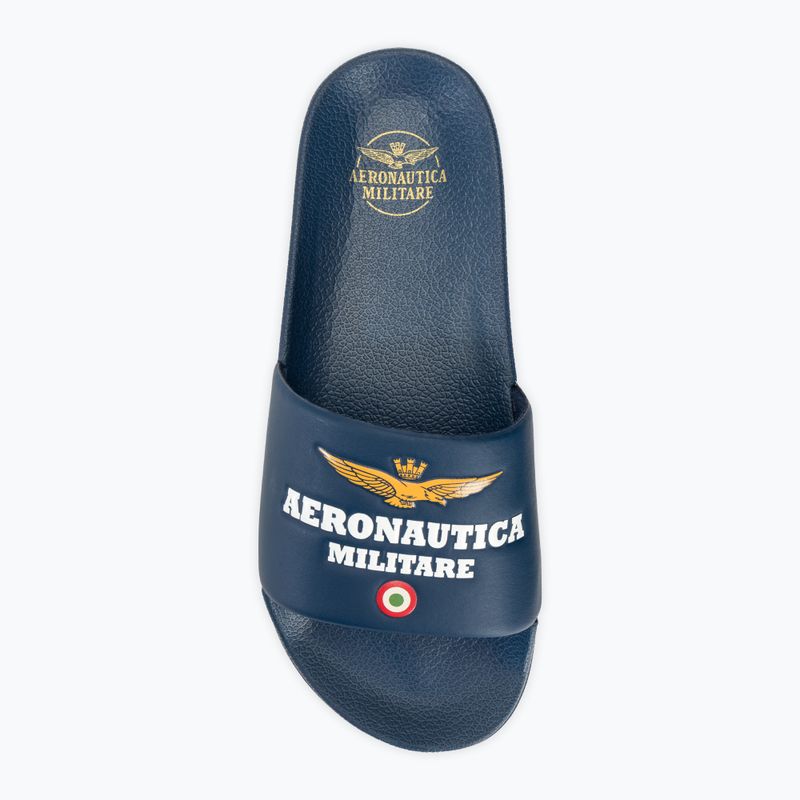 Infradito uomo Aeronautica Militare Beach blu 5