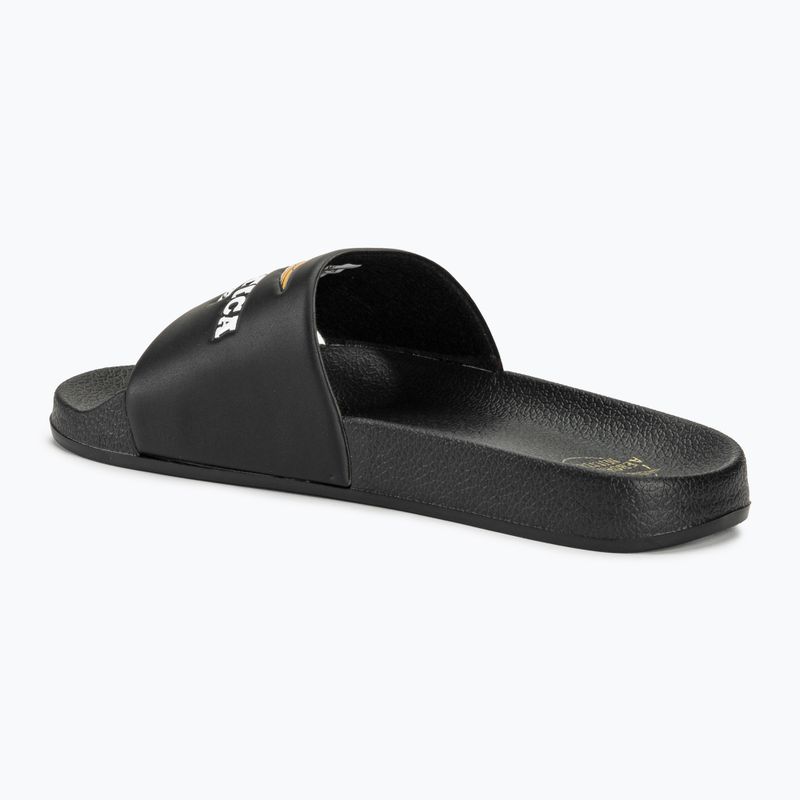 Aeronautica Militare Beach jet nero infradito da uomo 3