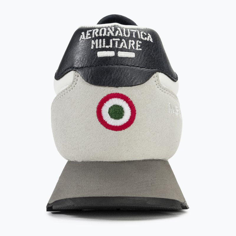 Scarpe da uomo Aeronautica Militare Frecce Tricolori bianco sporco 6