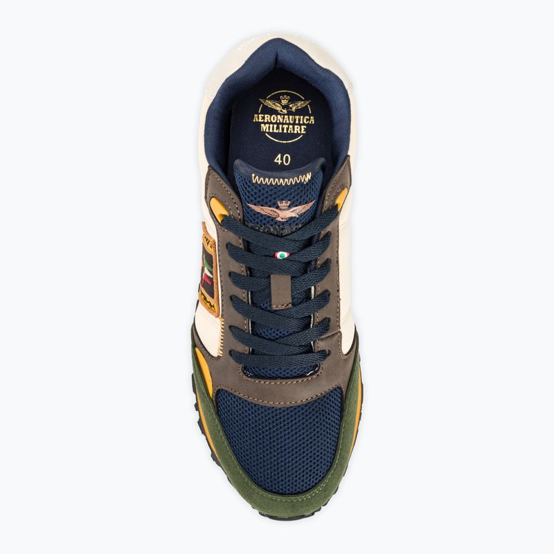 Aeronautica Militare Frecce Tricolori scarpe da uomo bianco/blu/rosso/verde 5