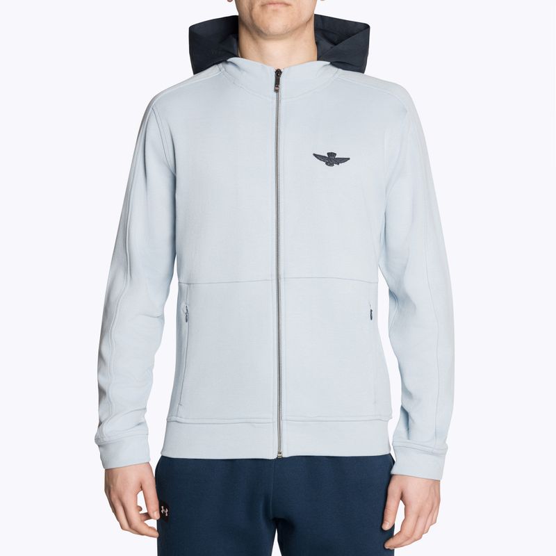 Aeronautica Militare Urban felpa da uomo blu ghiacciaio