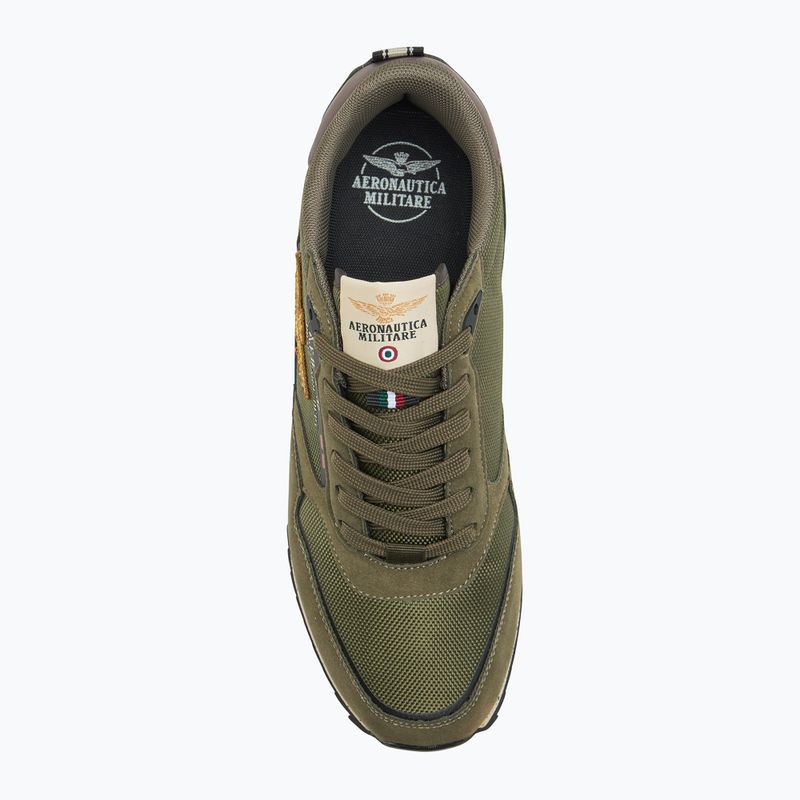 Aeronautica Militare scarpe da uomo SC288CT3379 marrone scuro/nero 5