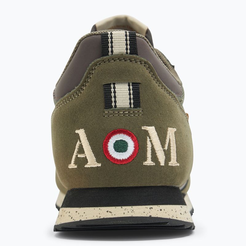 Aeronautica Militare scarpe da uomo SC288CT3379 marrone scuro/nero 6