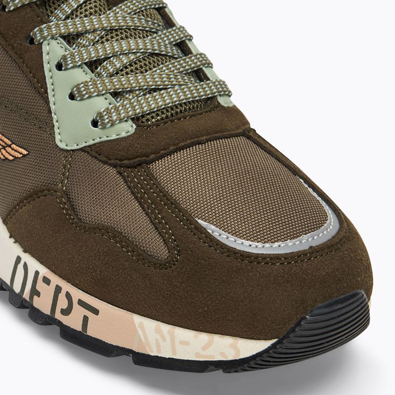 Aeronautica Militare scarpe da uomo SC276CT3380 verde scuro/verde chiaro 7
